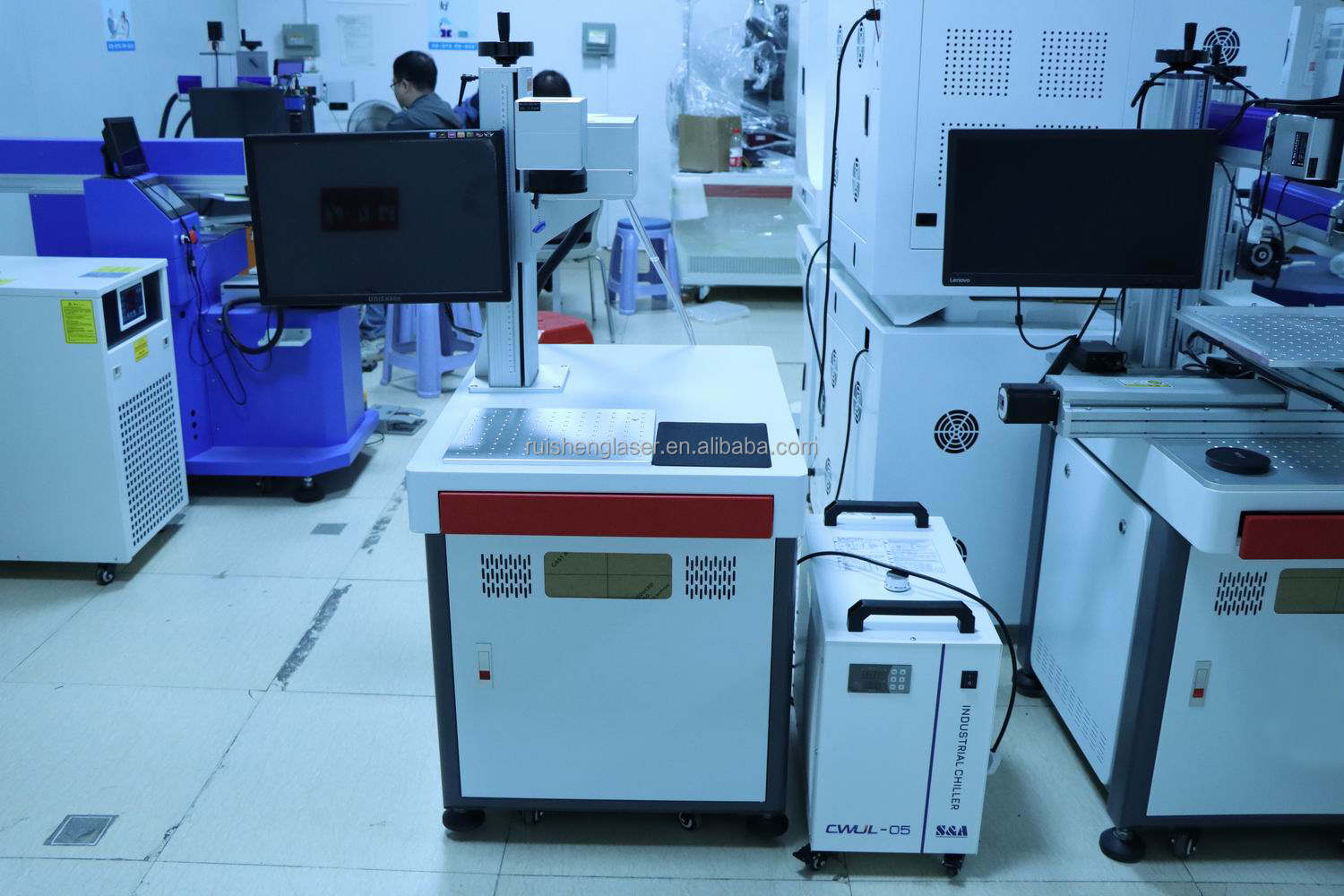 Assembled Laser Units