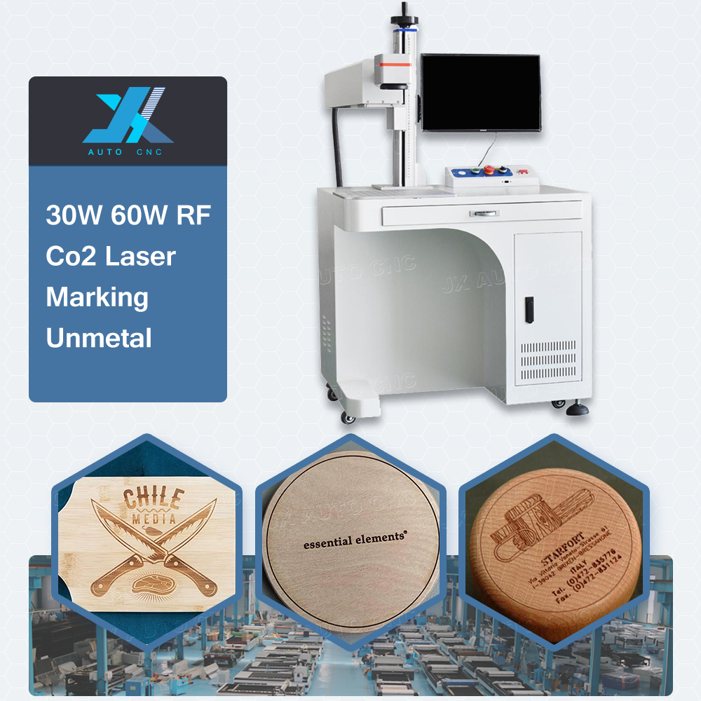 JX AUTO CNC Rf Tube Co2 Laser Marking Machine