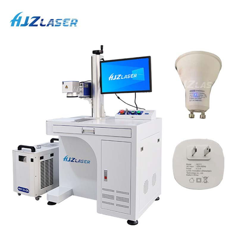 UV Laser Marking Machine for PPR Pipe Date Code 10W 355nm High Speed High Productivity 0.001mm Accuracy