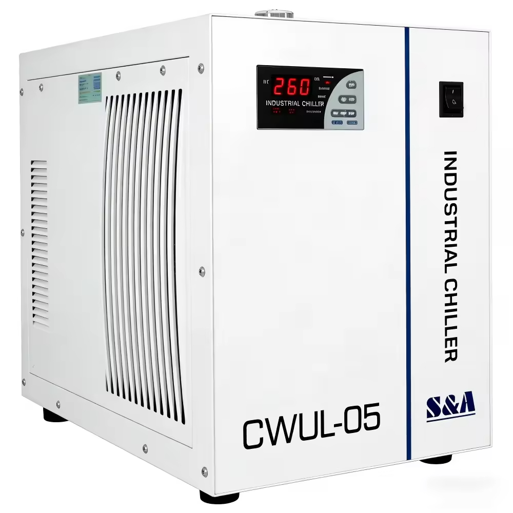 New Best Seller 0.01mm UV 355nm 10W Laser Marking Machine DXF for Wood Leather Paper Non-Metal Materials (3D Water Cooling)
