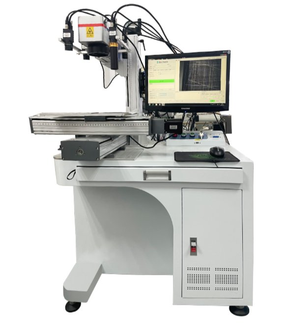 XY dual-axis platform visual laser marking system