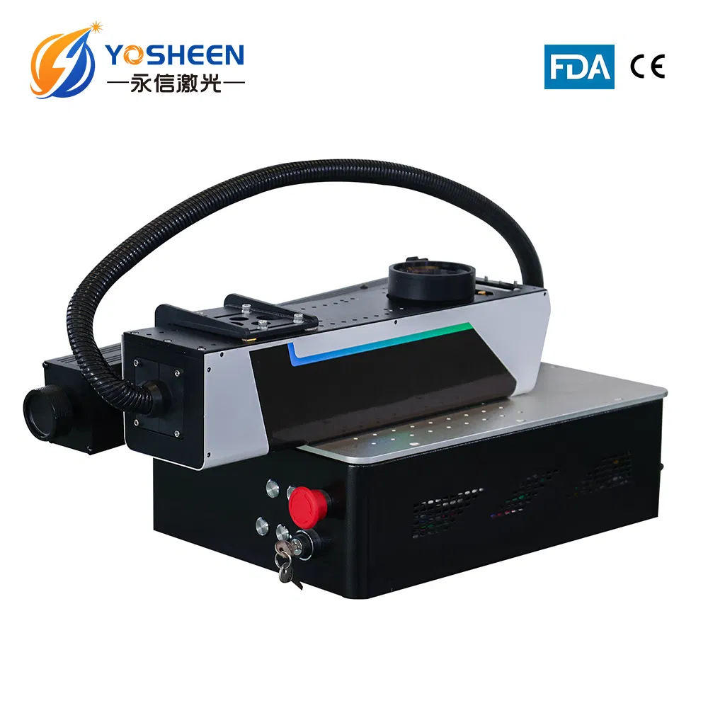 Factory Supply Industrial Integrated Desktop Portable CNC Metal Plastic Fiber Q-Switch Mopa Laser Marking Printing Engraving Carving Machine