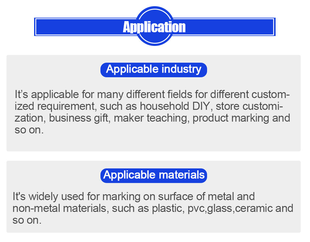 UV Laser Marking Sample Plastic