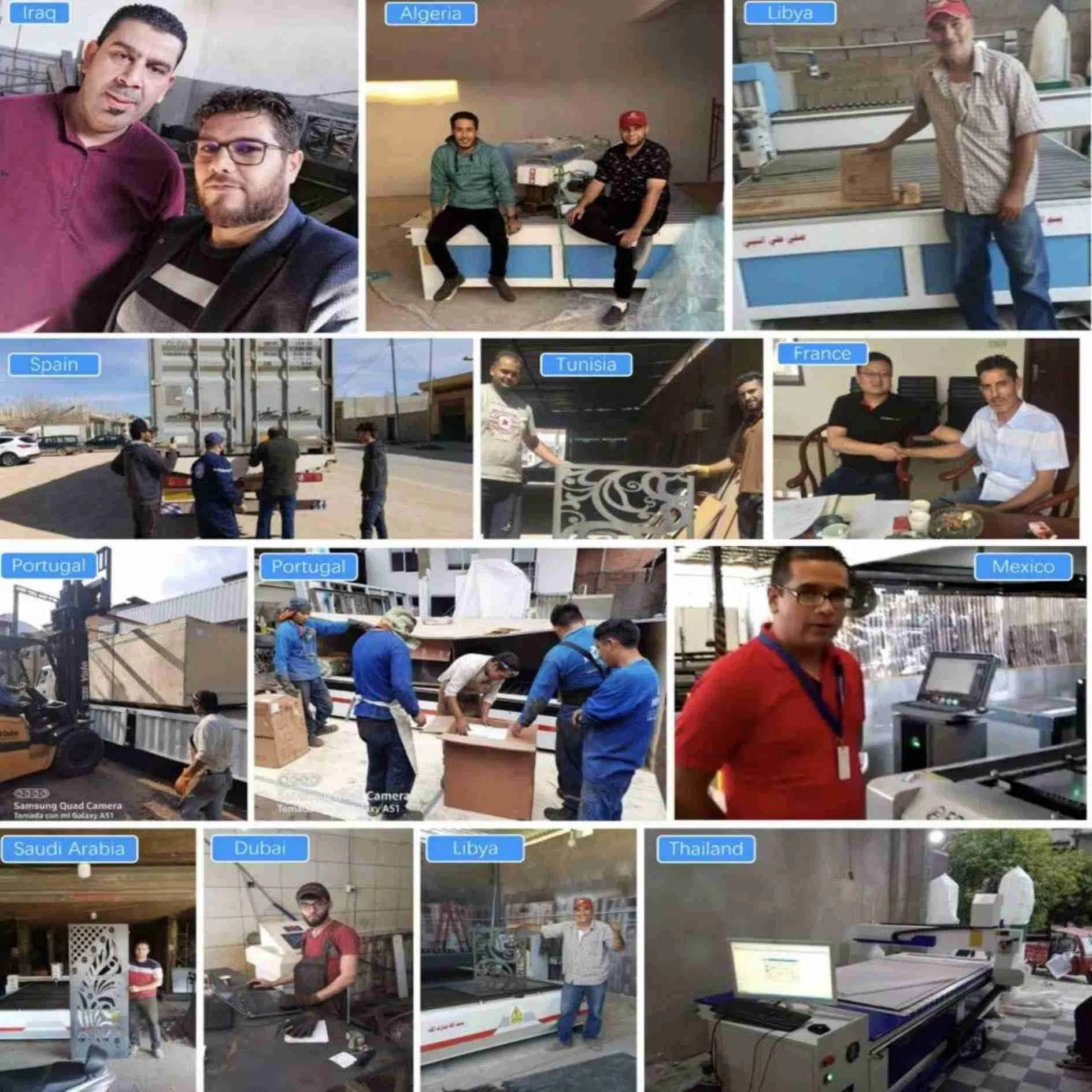 Global Customers Visit Factory