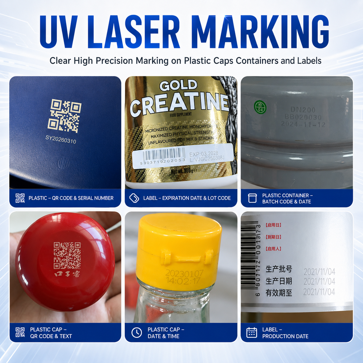 Factory Price 3W 5W 10W UV Laser Marking Machine Manufacturer 355nm Cold Marking for Glass Plastic Metal Ceramic Medical Device