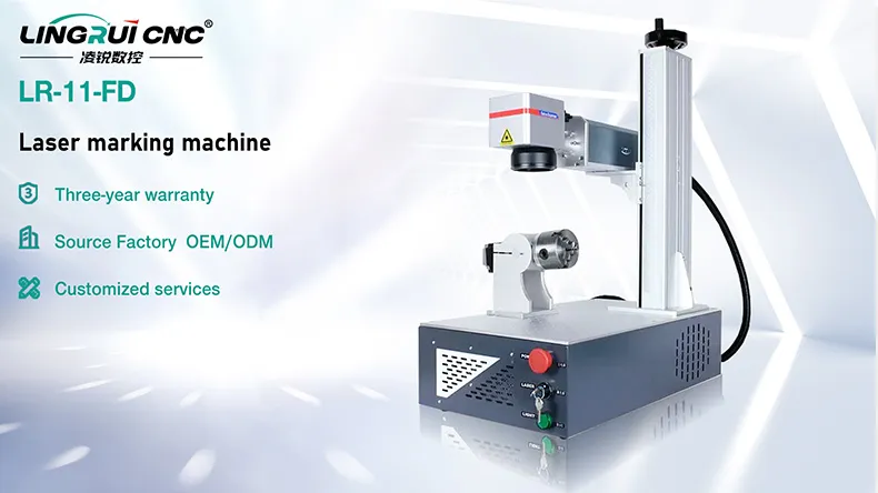 Laser Marking Machine LR-11-FD with Sino-Galvo High-Speed Galvanometer for Color Marking