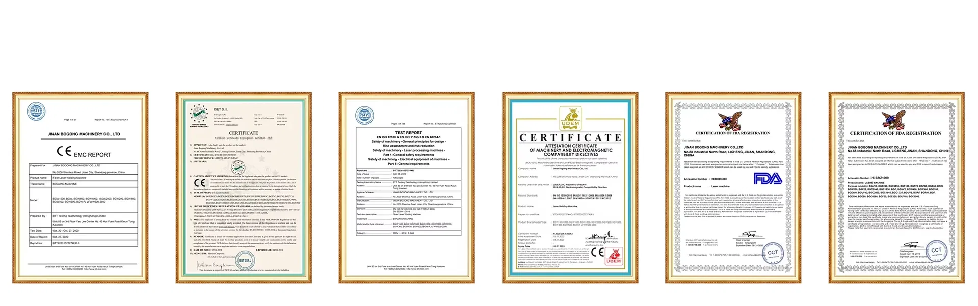 Product Quality Certifications Overview