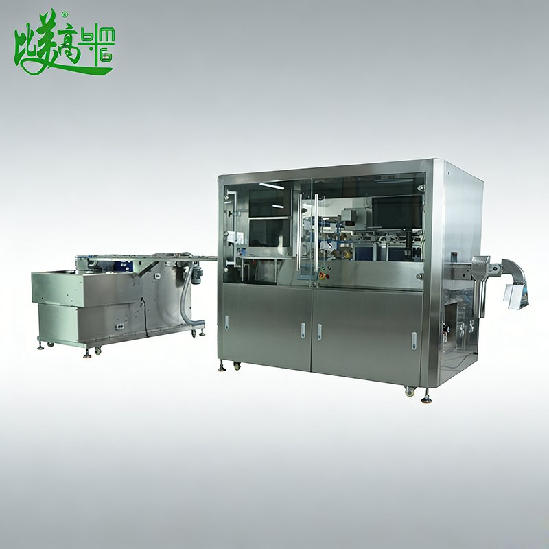 Automatic Bottle Cap Inner &amp; Outer Dual Code Laser Marking System for Traceability