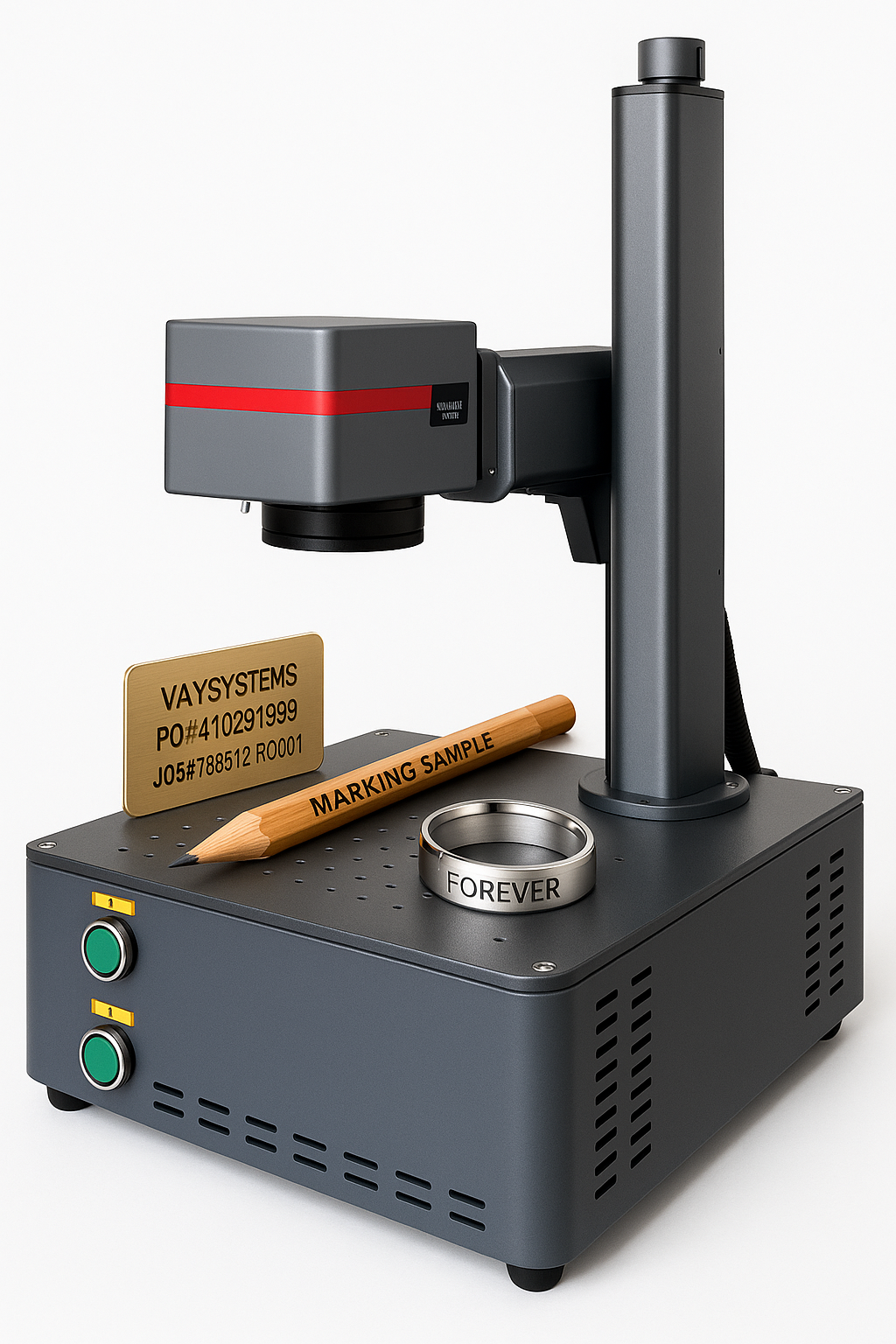 100W 200W JPT MOPA Fiber Laser Marking Machine High Power Jewelry Engraver for Gold Silver Stainless Steel
