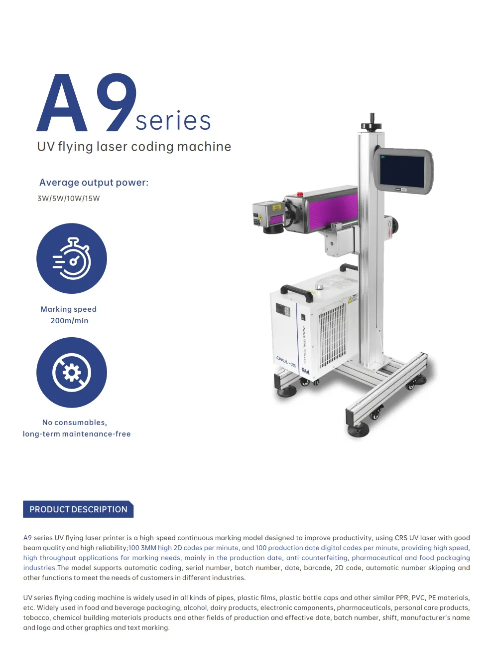 UV Laser Marking Process