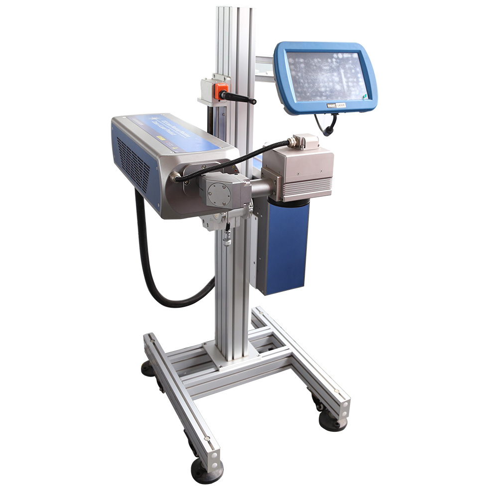 2023 PE HDPE PPR PVC PIPE Cable Printer 20w 30w 50w Fiber Co2 UV Online Flying Laser Engraving Printing Marking Machine Price