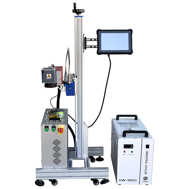 Bluetimes Flying 3w 5w 10w Uv Qr Code Date Laser Marking Engraving Coding Machine