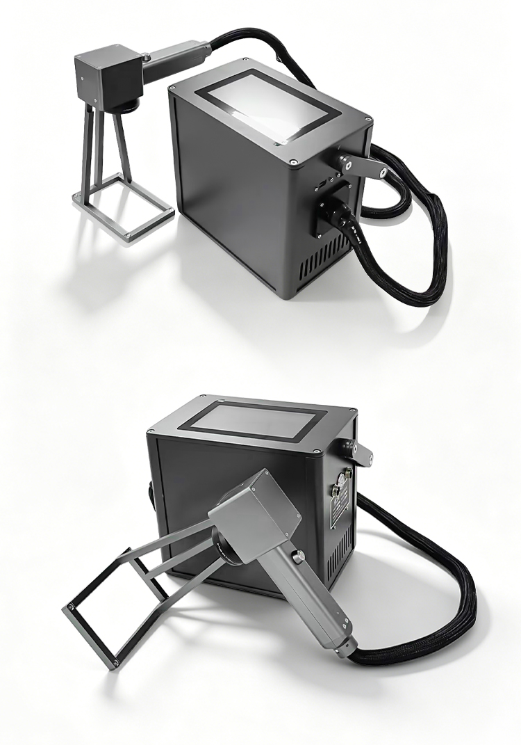 High Speed Portable Handheld Laser Marking Machine for Industrial Production Line Automatic Batch Code Date Printing