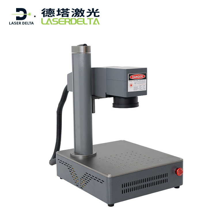 LaserDelta Fiber Laser Marking Machine Price for Serial Number Plate Laser Marking Machine Jewelry Chain Making Machine