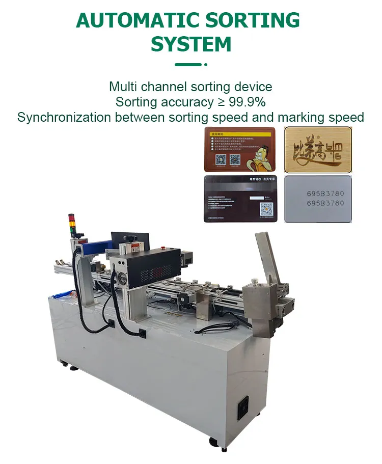 High-Speed Card Feeder with Integrated Chip Reader-Writer and Defect Reject System