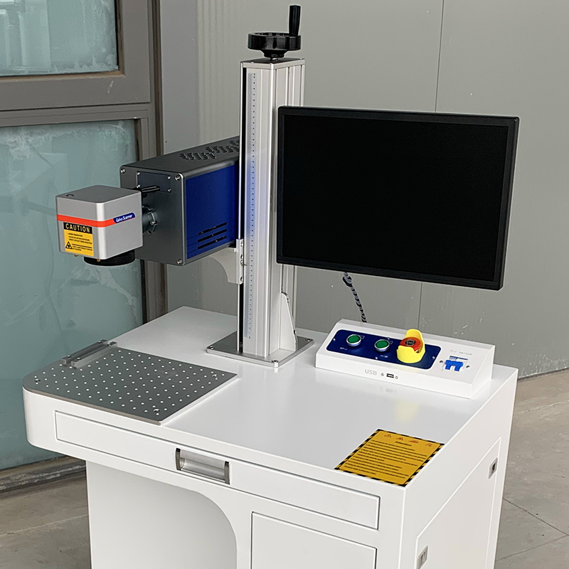 Co2 Laser Engraving Machine Galvo CO2 Laser Marking Machine For Wood Leather Ceramics Acrylic Rubber