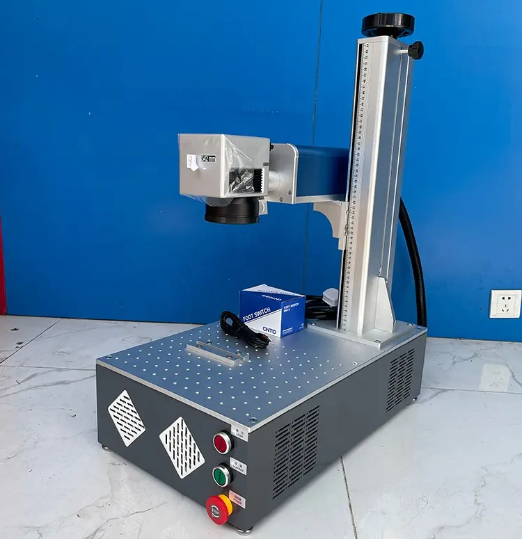 Juncut 3D Laser Marking Machines for Engraving Metal Steel Nameplate Logo Jewelry Gold Silver Etc.