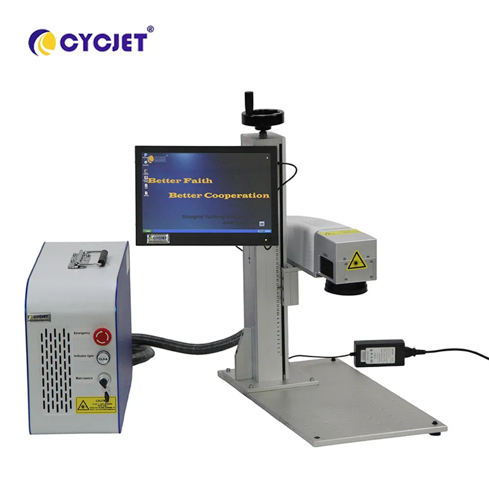 Cycjet Lf30 Portable Online Laser Coding Machine for Metal