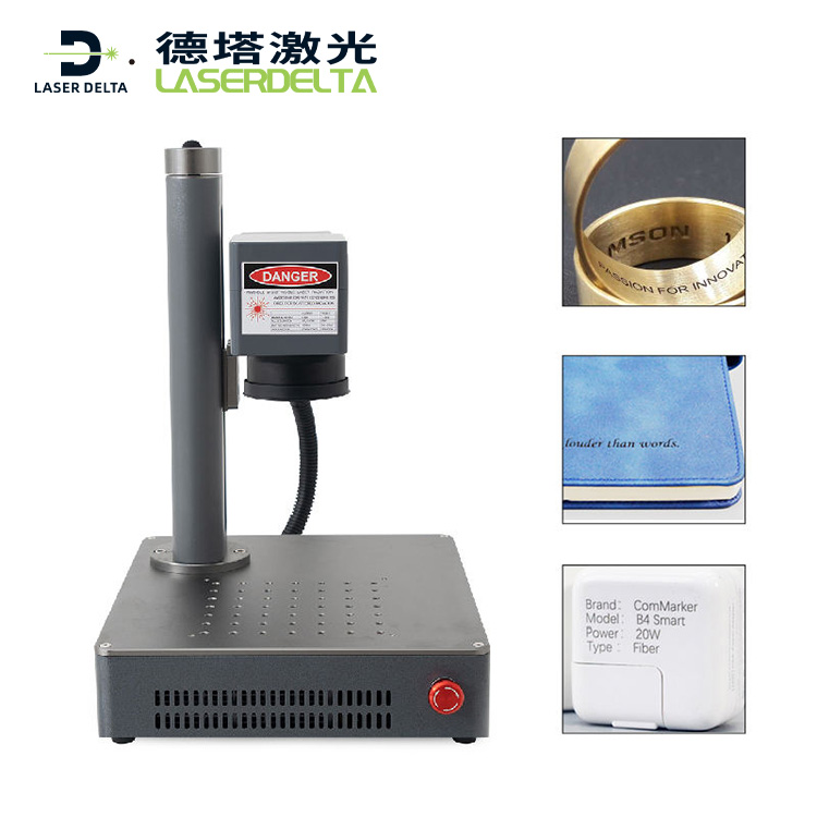 LaserDelta Fiber Laser Marking Machine Price for Serial Number Plate Laser Marking Machine Jewelry Chain Making Machine