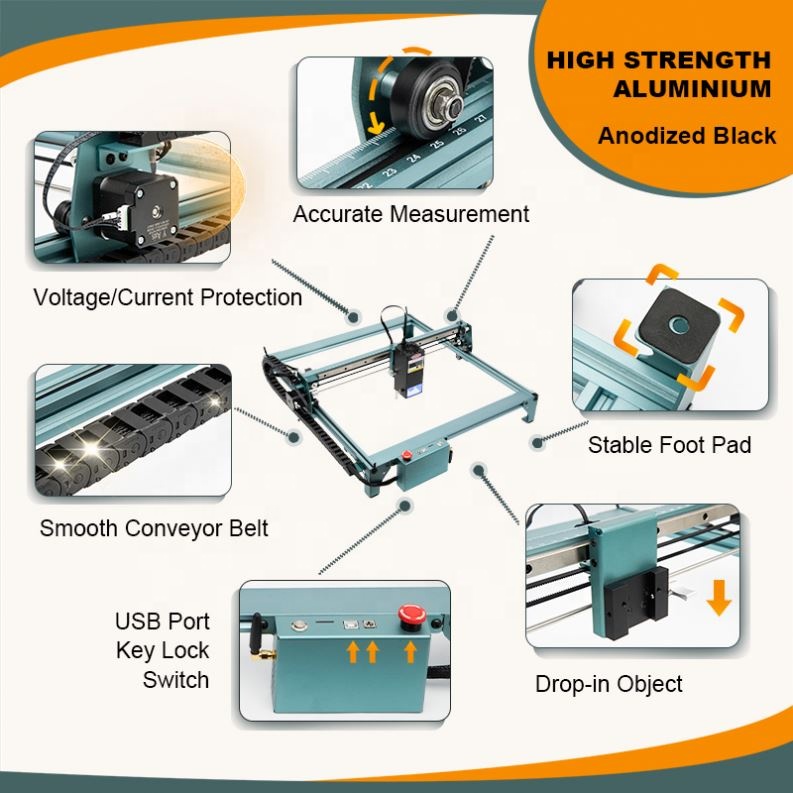 Best Selling Laser Marking Machine to Do Engraving on Jewelry Laser Engaver for Gold Silver Brass Stainless Steel Jewelry