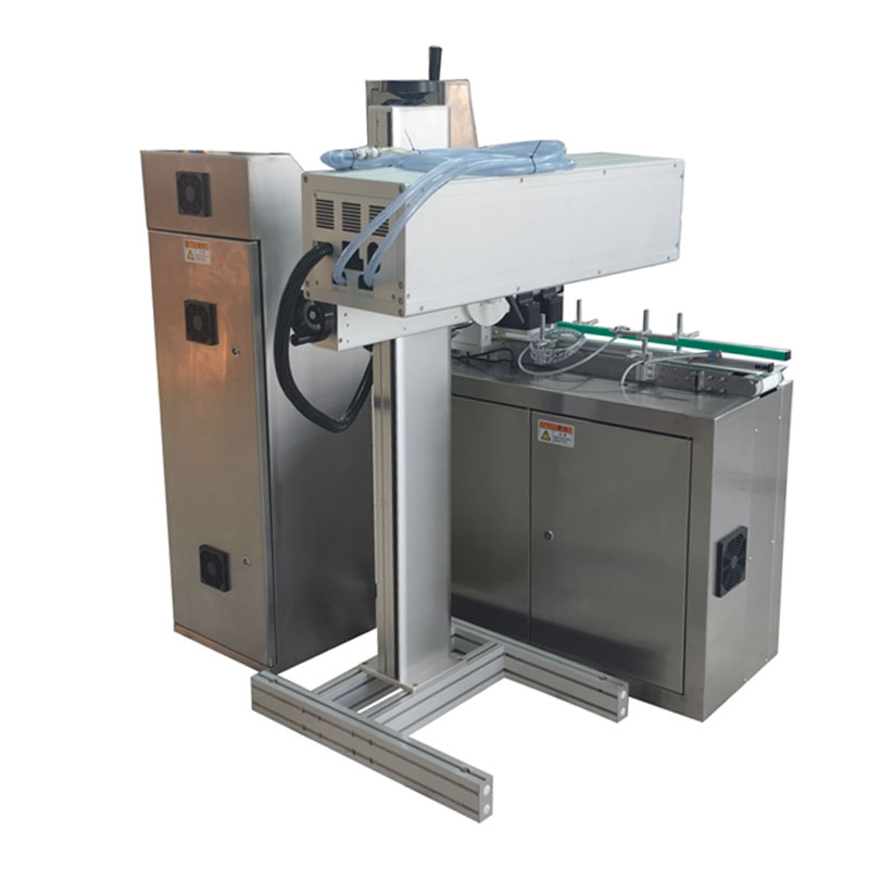 Servo Production Line Laser Marking Machine Plastic Bottles Anti-Counterfeit Traceable QR CodeProduct ID Reading DetectionCustom