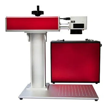 Shandong Factory Mopa 60W Metal Laser Marking Machine for Color Marking in Stainless Steel Aluminum Metal Marking Machine Colorful Marking