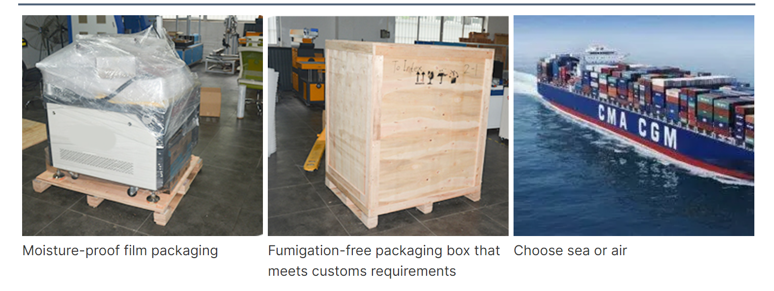 Packing & Delivery