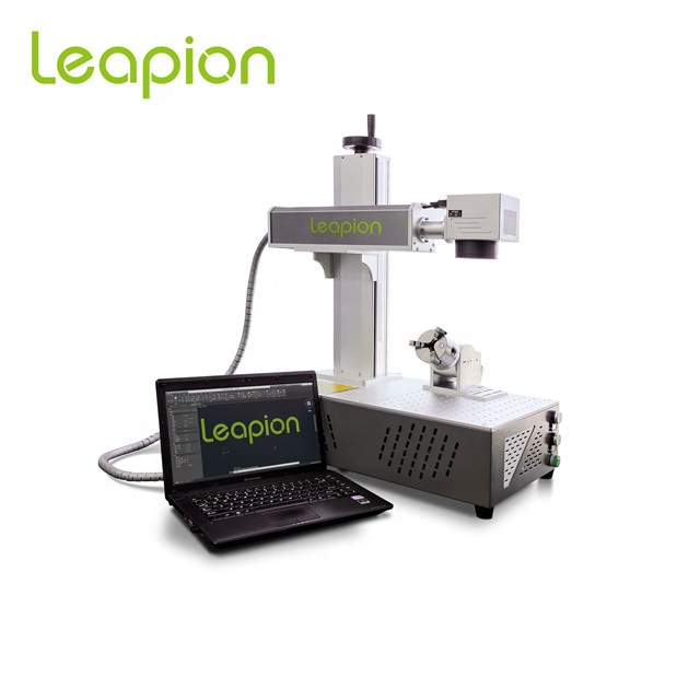 20W 30W 50W 100w Deep Engraving Mopa Color Ipg Metal Steel 3d Fiber Laser Marking Machine Price