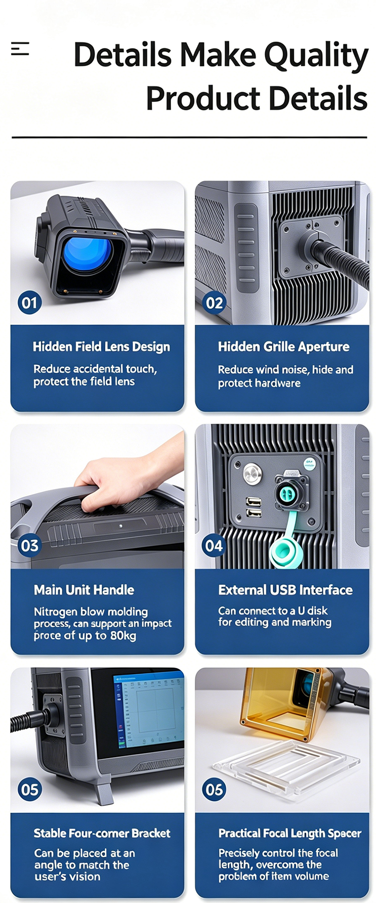 Handheld Industrial Laser Engraving