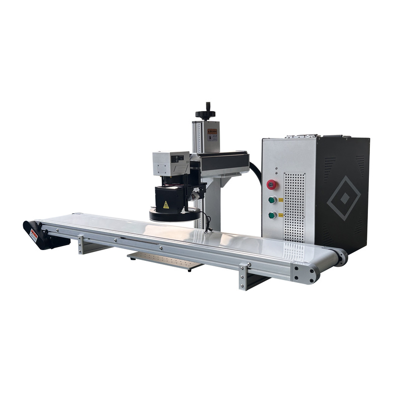 Precision Vision Positioning Automatic for Metal Stainless Steel Aluminum Fiber Laser Marking Machine