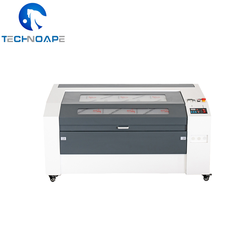 1060 CO2 Laser Engraving Machine PMI Guiderail For Granite Wood Glass Plywood Plastic Rubber MDF-New Water-Cooled AI Supported