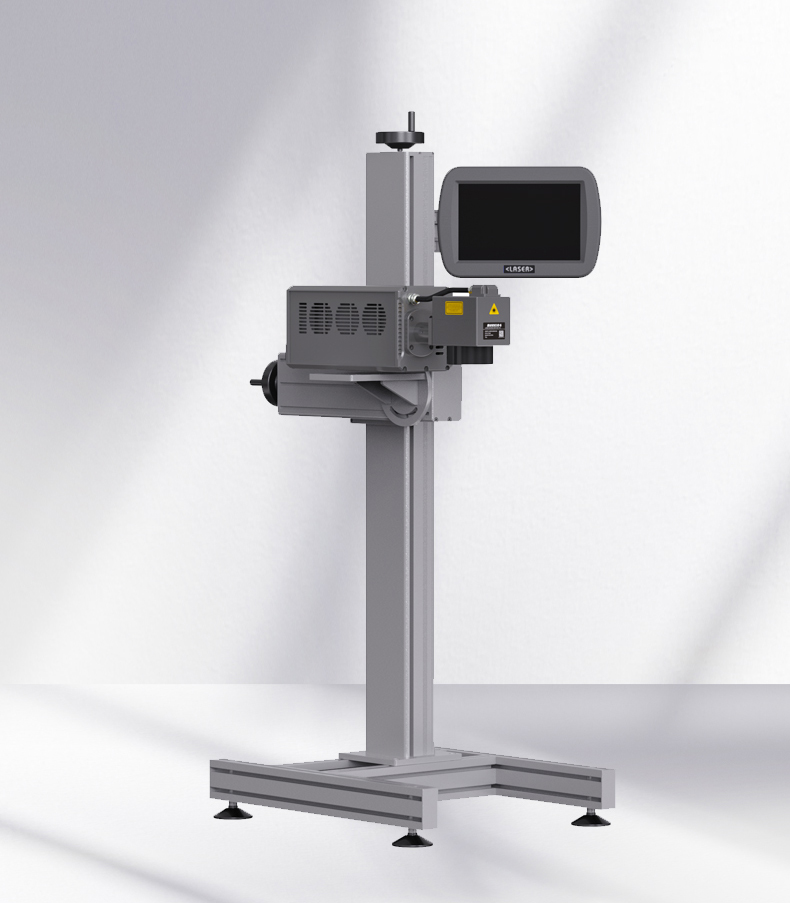 High Automation Precise 1064nm Marking Flying Fiber Laser Marking Machine Serial Number Laser Marker for Continuous Workflow