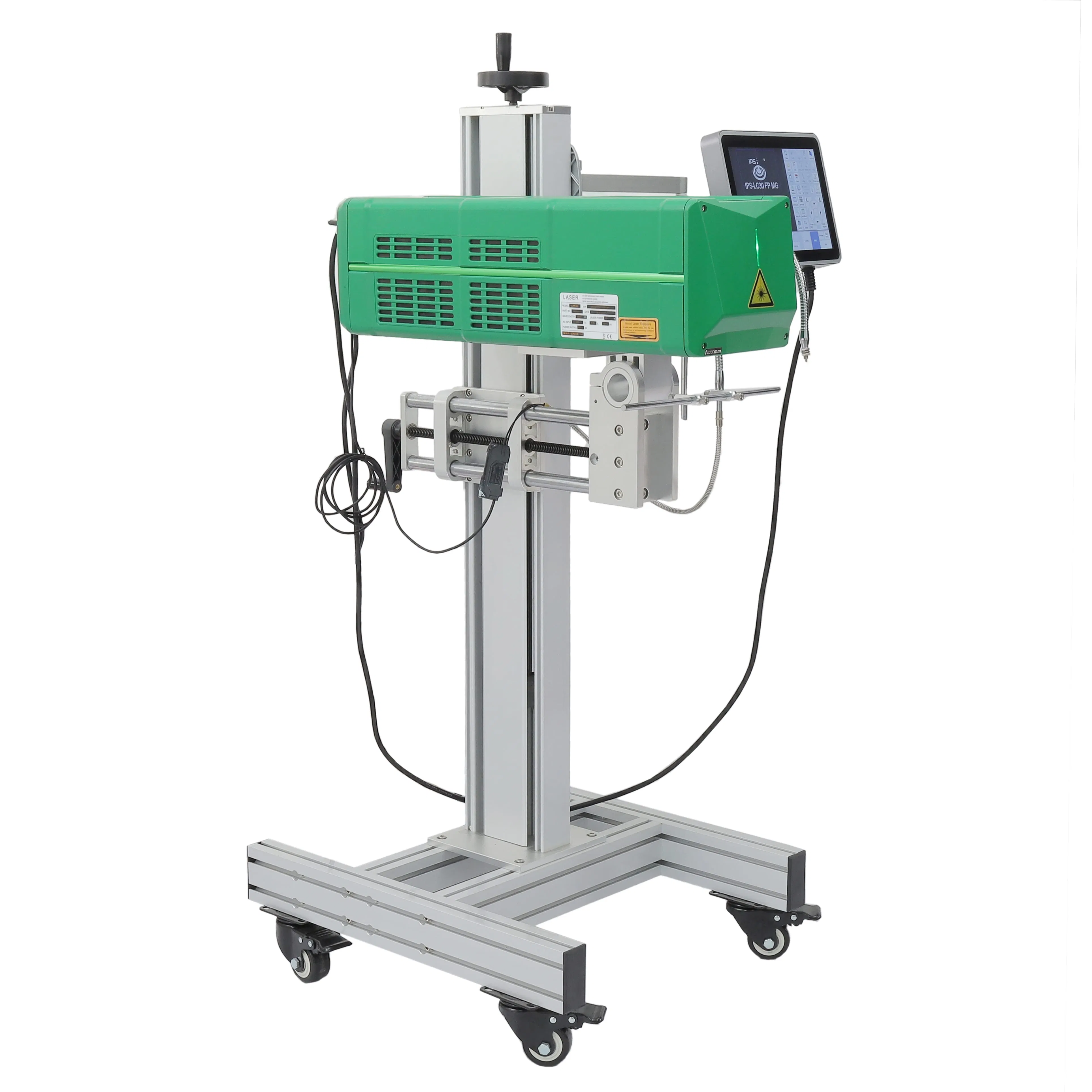 Online Flying CO2 Laser Coding Machine for Bottle Plastic Bag Marking