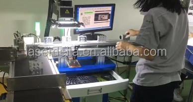 Vision laser marking of auto parts