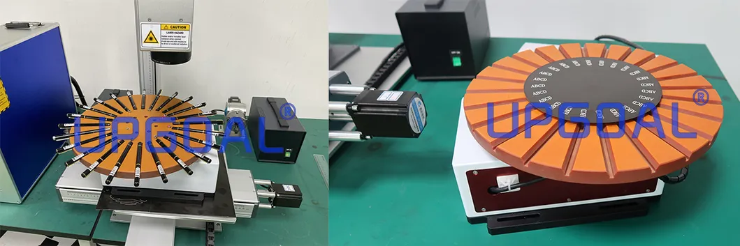 Rotary Disc Table marking 24 pens