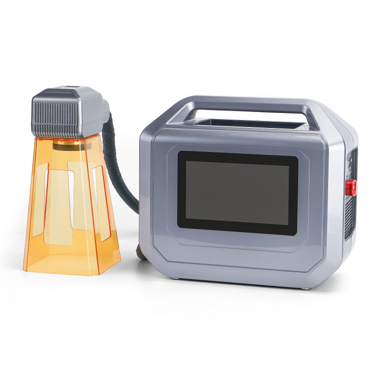 BLUETIMES 20w 30w 50w Mini Handheld Portable Fiber Laser Marking Machine Small Laser Marker