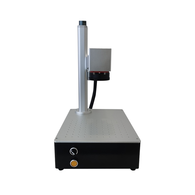 Static Desktop Integrated Portable Fiber Laser Marking Engraving Machine for Metal Nameplate