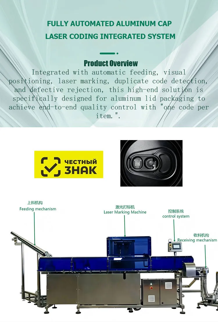 Smart Can Cap Coding Inspection Rejection System with Real-Time Logging and Sort
