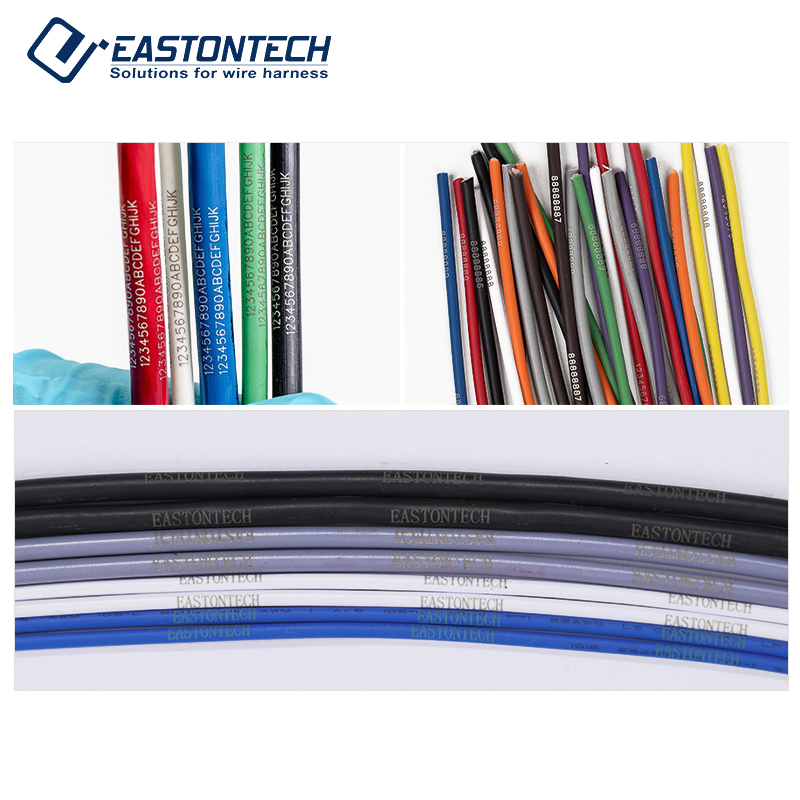 EW-3035+L Fully Automatic Wire Cut and Cable Strip Machine with Wire Laser Cable Marking Machine Industrial Control Software