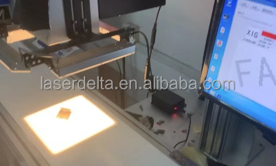 Quick plug vision laser marking