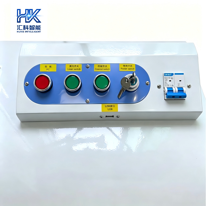 Huike Portable Fiber Laser Marking Machine 20W/30W High-Accuracy CNC with DXF/BMP/AI Support 8000mm/s Speed for Metal Parts