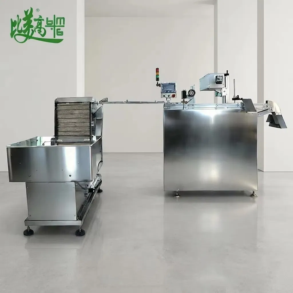 Automatic Bottle Cap Elevator Feeding UV Laser Marking Machine with Visual Inspection &amp; Reject System Anti-Counterfeiting Traceability