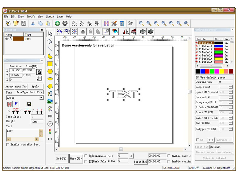 Marking Software EZCAD