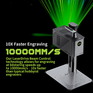 Mini Portable Laser Marking Machine 20W for Jewelry DIY Fiber Engraver on Gold Silver Platinum and All Metal Materials