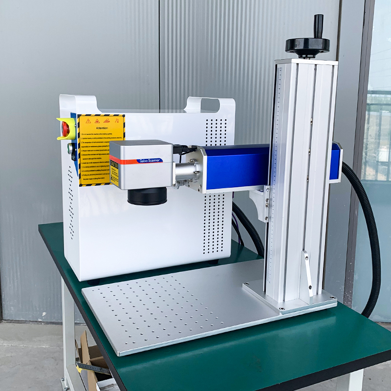 Hot Sale 30w Metal Stainless Aluminum Nonmetal Materials Price Fiber Laser Marking Machine