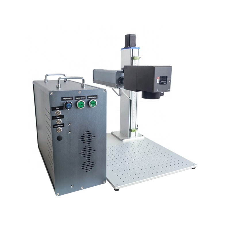 Dynamic 3d Fiber Laser Marking Machine 30W 60W 100W JPT Mopa 3D Laser Engraving Machine for Coin Jewelry Metal Mould