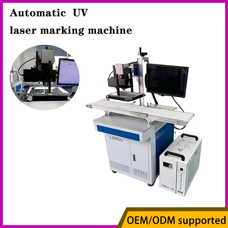 Lansu 10W UV Vision Laser Engraving System for Leather Belts