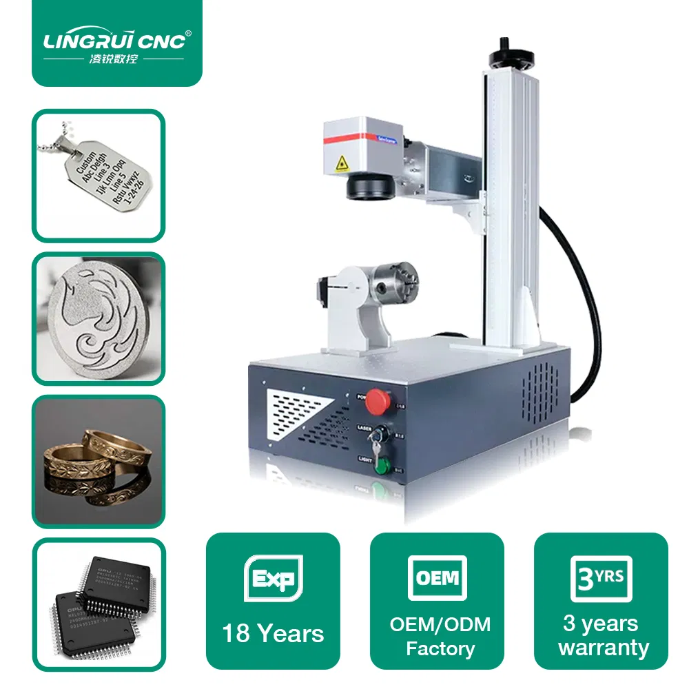 Berserk New Laser Marking Machines Lr-11-Fd with Using Sino-Galvo High-Speed Galvanometer for Color Marking