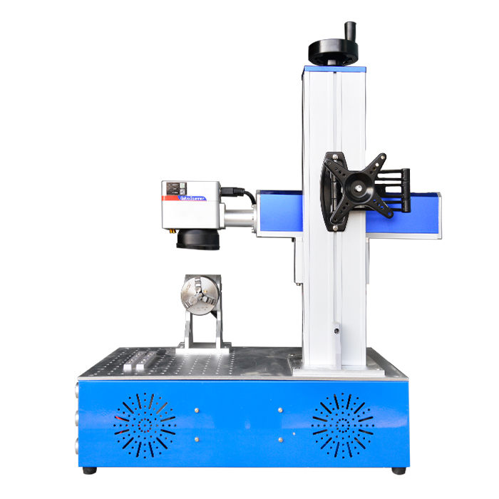19% DISCOUNT Mopa Color Mask 3D Dynamic Marker Raycus Metal Fiber Laser 20W 30W 50W Fiber Laser Marking Machine with Rotary