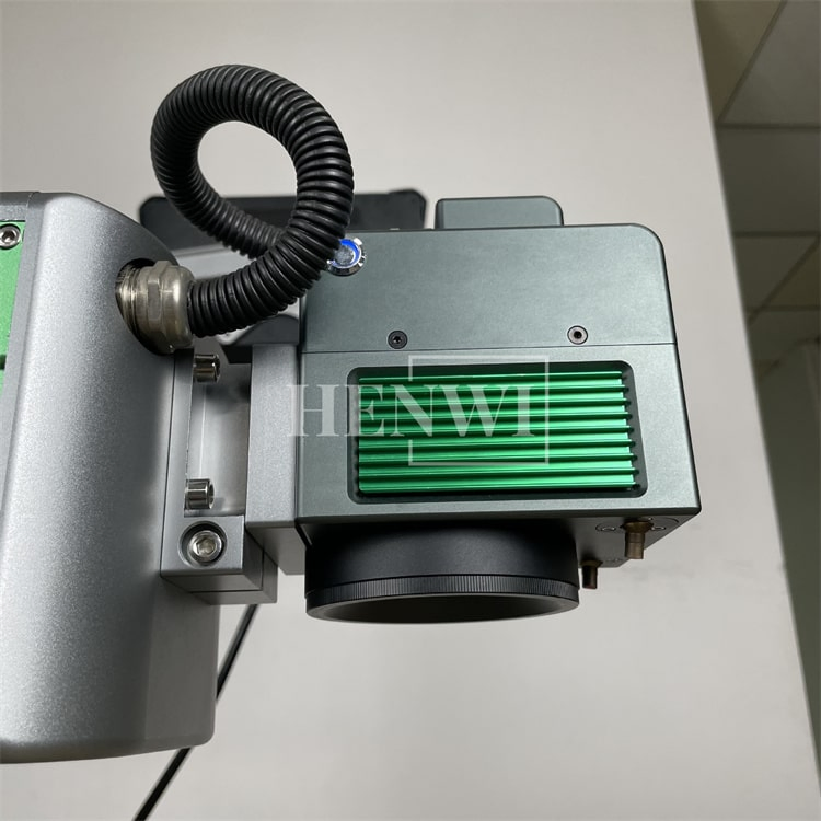 Online CO2 Laser Fiber Marking Machine Bottle Expiry Date Batch Coding Printer Industrial Laser Printing Machine